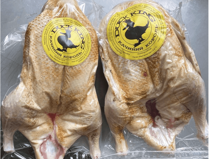 Охолоджена ціла качка Duck King у пакуванні
